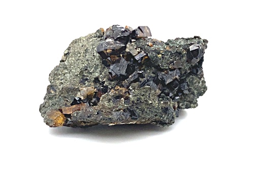 Photo of Canadian Titanite, Pentlandite, and Pyrrhotite 4.5x3cm Specimen