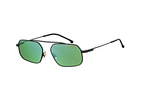 Carrera Black/Green Rectangle Sunglasses