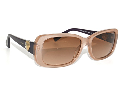 Vogue Caramel Brown Yellow/Brown Gradient Sunglasses