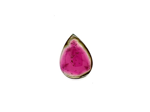 Watermelon Tourmaline Free-Form Slice 11.80ct