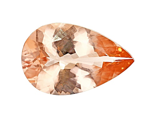 Morganite 18.7x12mm Pear Shape 8.04ct