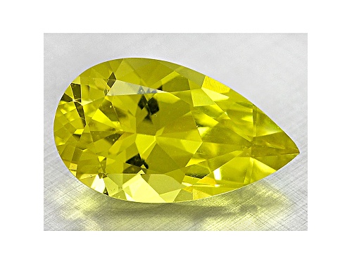 Yellow Tourmaline 10.3x5.9mm Pear Shape 1.42ct