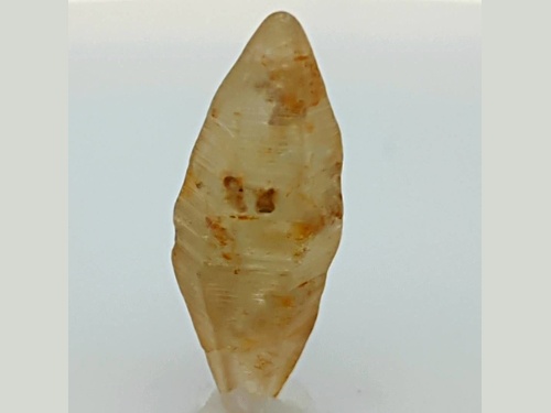 Sri Lankan Natural Yellow Sapphire Crystal 2.60x0.98cm 17.52ct