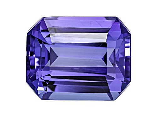 Tanzanite 10x8mm Emerald Cut 3.74ct