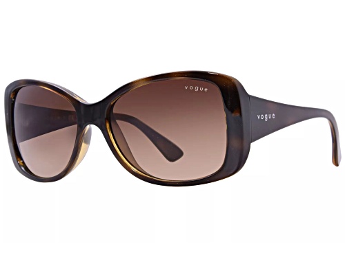 Vogue Brown Tortoise Frame/Brown Lens Sunglasses