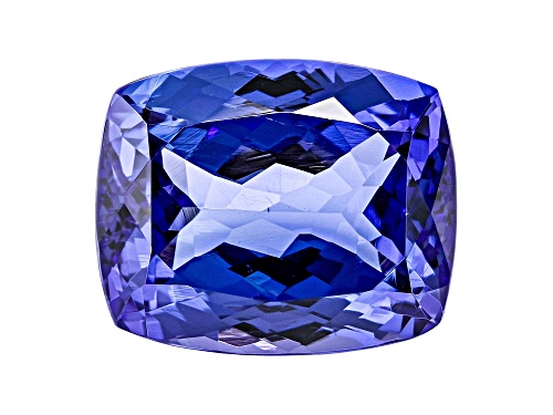 Tanzanite 11.2x9.2mm Cushion 5.35ct