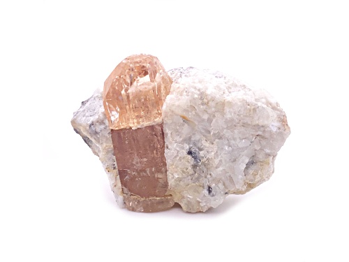 Pakistani Topaz on Albite 6x3cm Specimen