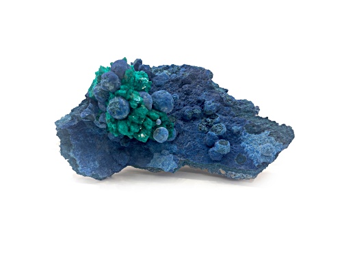 Namibian Dioptase on Shattuckite 12.5x7.5cm Specimen