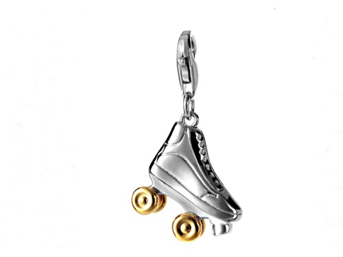 Hot Diamonds Roller Skate Sterling Silver and Diamond Charm