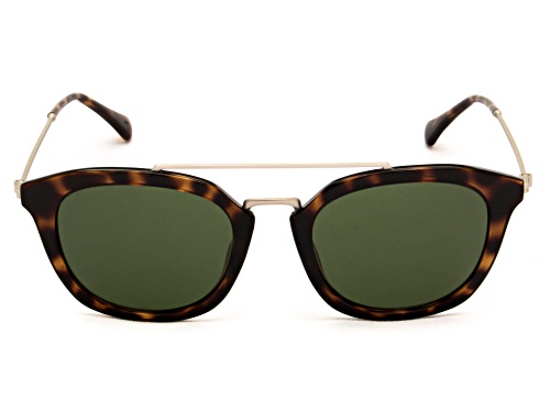 Photo of Calvin Klein Brown Tortoise/Green Sunglasses