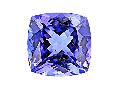 Tanzanite 11mm Cushion 6.35ct