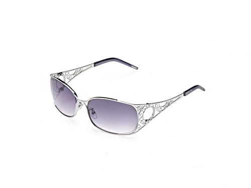 Invicta Corduba Maya Silver/Blue Gray Gradient Sunglasses