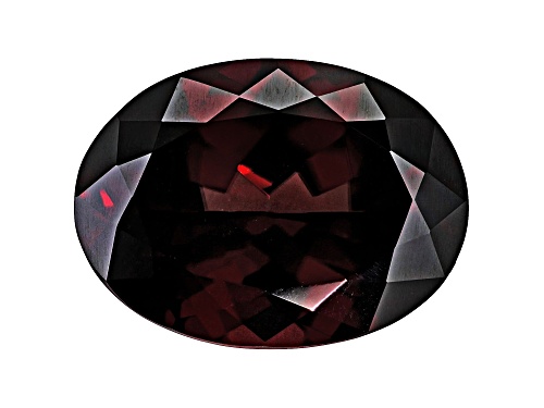 Red Zircon 14x10.5mm Oval 7.93ct