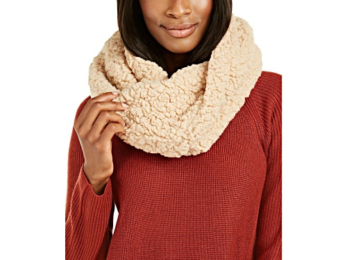 Photo of INC International Concepts Camel Sherpa Infinity Scarf