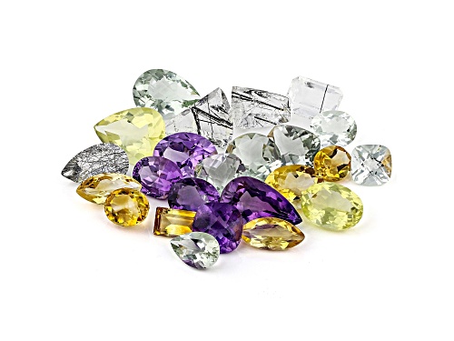 Multi-Stone Mixed Shape Faceted Parcel 150ctw
