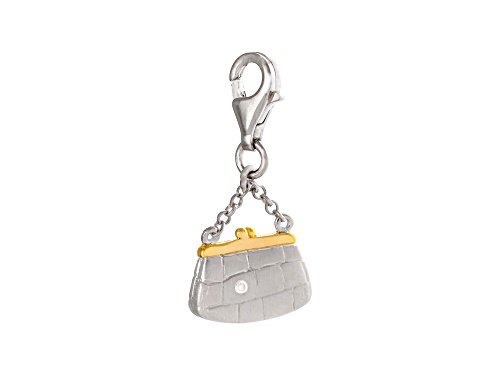 Photo of Hot Diamonds Shoulder Bag Sterling Silver and Diamond Charm