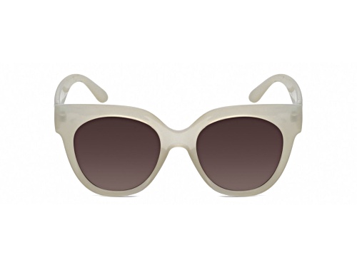 Kendall and Kylie Crystal White/Brown Gradient Sunglasses