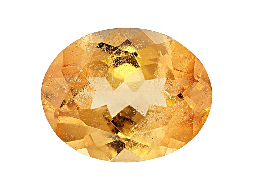Imperial Hessonite Garnet 12x10mm Oval 4.75ct