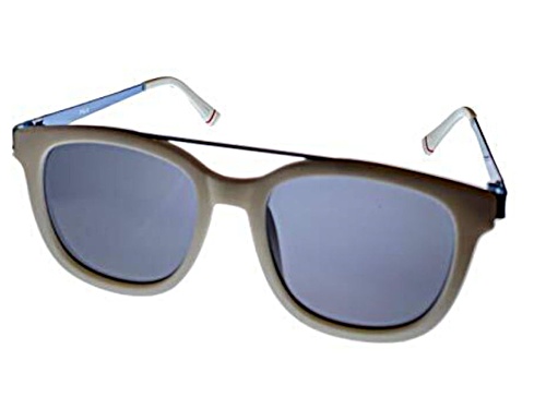 Photo of FILA Matte White Blue/Grey Sunglasses