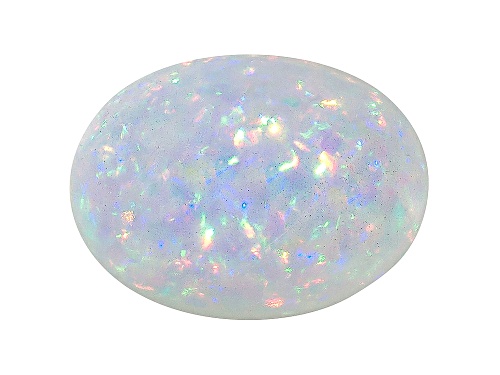 Ethiopian Opal 12.39ct 19.17x14.25x9.35mm Oval Cabochon
