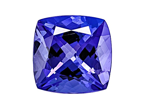 Tanzanite 10mm Cushion 4.45ct