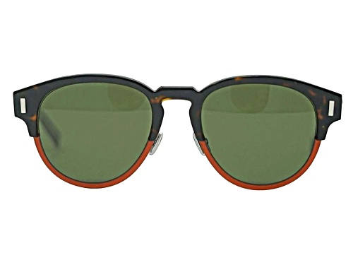 Dior Men's Havana Orange/Grey Sunglasses