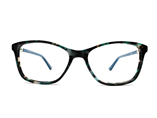 Chelsea Morgan 6010 Blue Multi Cat Eye Frame / Clear Demo Lenses Eyeglasses