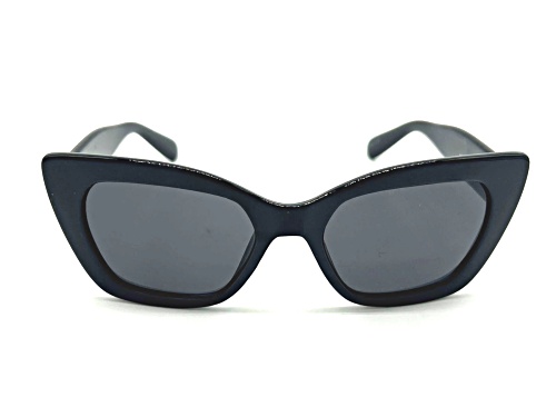 Photo of BCBG Shiny Black/Gray Sunglasses