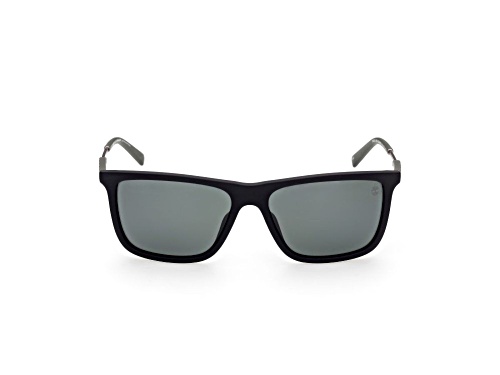 Timberland Black/Green Grey Polarized Sunglasses