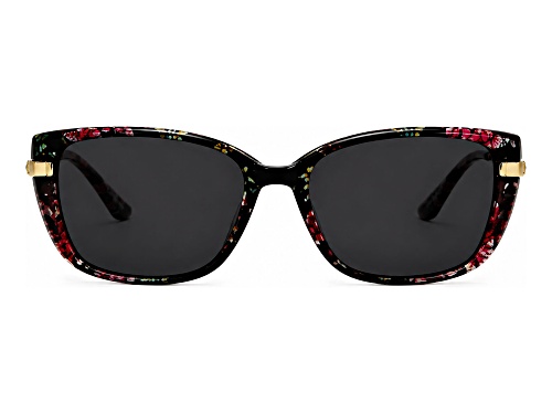 BEBE Blush Tortoise Cat Eye Frame / Gray Lenses Sunglasses