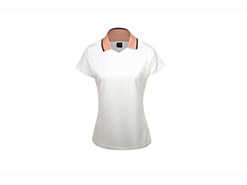 Oakley Women's White Collared Basic Golf Polo in Size Medium