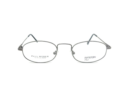Paul Weber Brown Round Flexible Frames / Clear Demo Lenses Eyeglasses