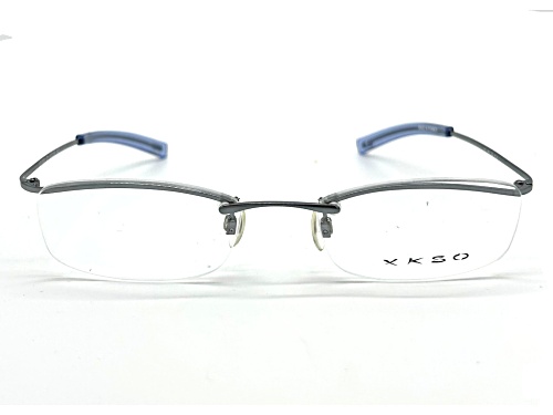 XKSO Frameless Cat Eye Frame / Clear Demo Lenses Eyeglasses