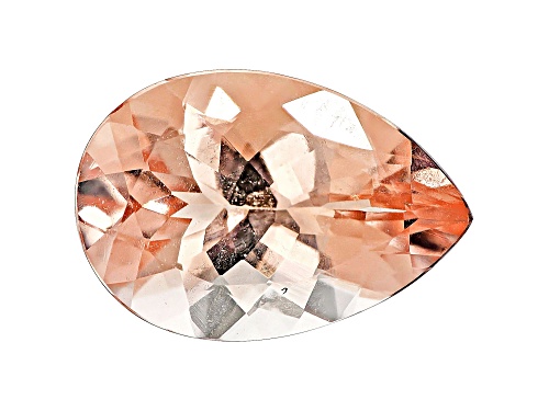 Morganite 13x9mm Pear Shape 3.40ct