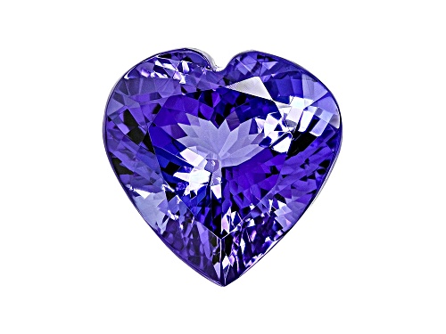 Tanzanite 10mm Heart Shape 3.40ct