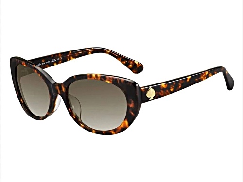 Photo of Kate Spade Brown Tortoise/Brown Gradient Sunglasses