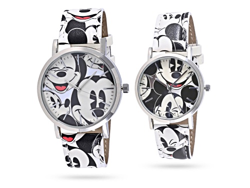 Disney His and Hers Mickey Faces Set of 2 Watch