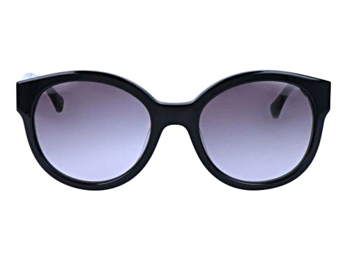 Calvin Klein Black /Grey Gradient Round Sunglasses