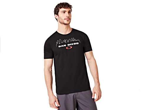 Oakley Men's Blackout San Diego Skyline Crew Neck in Size Small