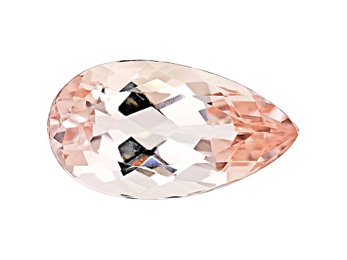 Morganite 16x9mm Pear Shape 5.22ct