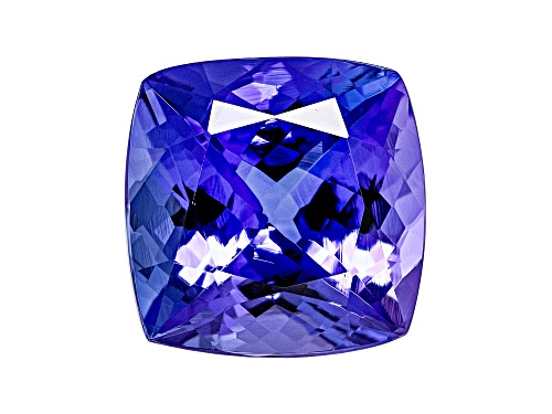 Tanzanite 10mm Cushion 5.25ct