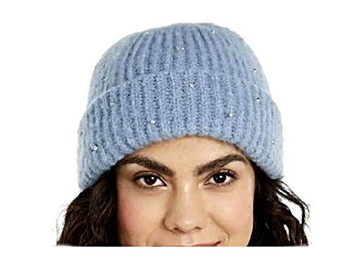 INC International Concepts Blue with Crystal Accent Hat