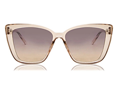 Kendall + Kylie Translucent Pink/Brown Gradient Sunglasses