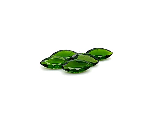 Chrome Diopside 10x5mm Marquise Set of 5 4.90ctw