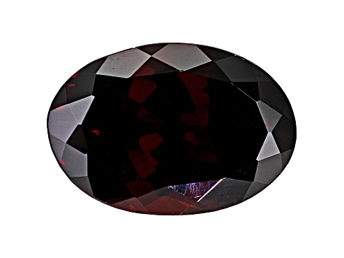Red Zircon 15x10.5mm Oval 10.49ct