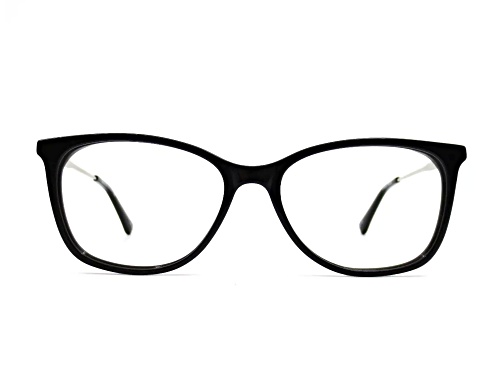 Chelsea Morgan 8008 Black Cat Eye Frame / Clear Demo Lenses Eyeglasses