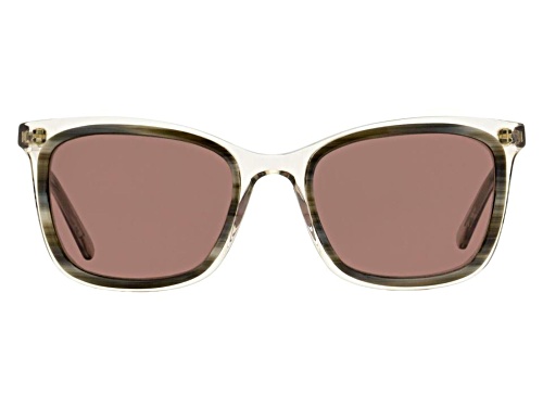 Photo of DVF Grey Translucent/Brown Sunglasses