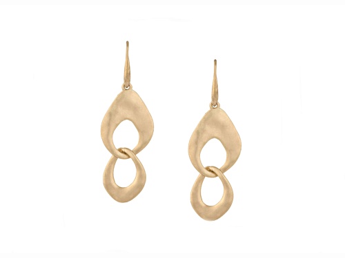 the sak Gold Tone Double Drop Earrings