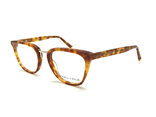 Kendall + Kylie Honey Cat Eye Frame / Clear Demo Lenses Eyeglasses