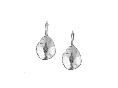 the sak Silver Tone Teardrop Earrings